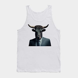 bull in a suit Tank Top